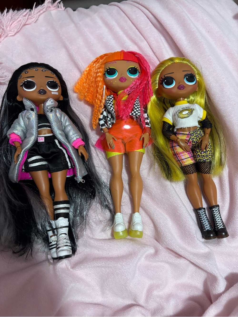 lol omg doll lot of 3 dolls